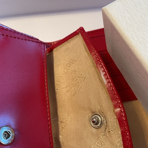 Burberry’s Checkered Clutch - Red and Black - Picture 10 of 11